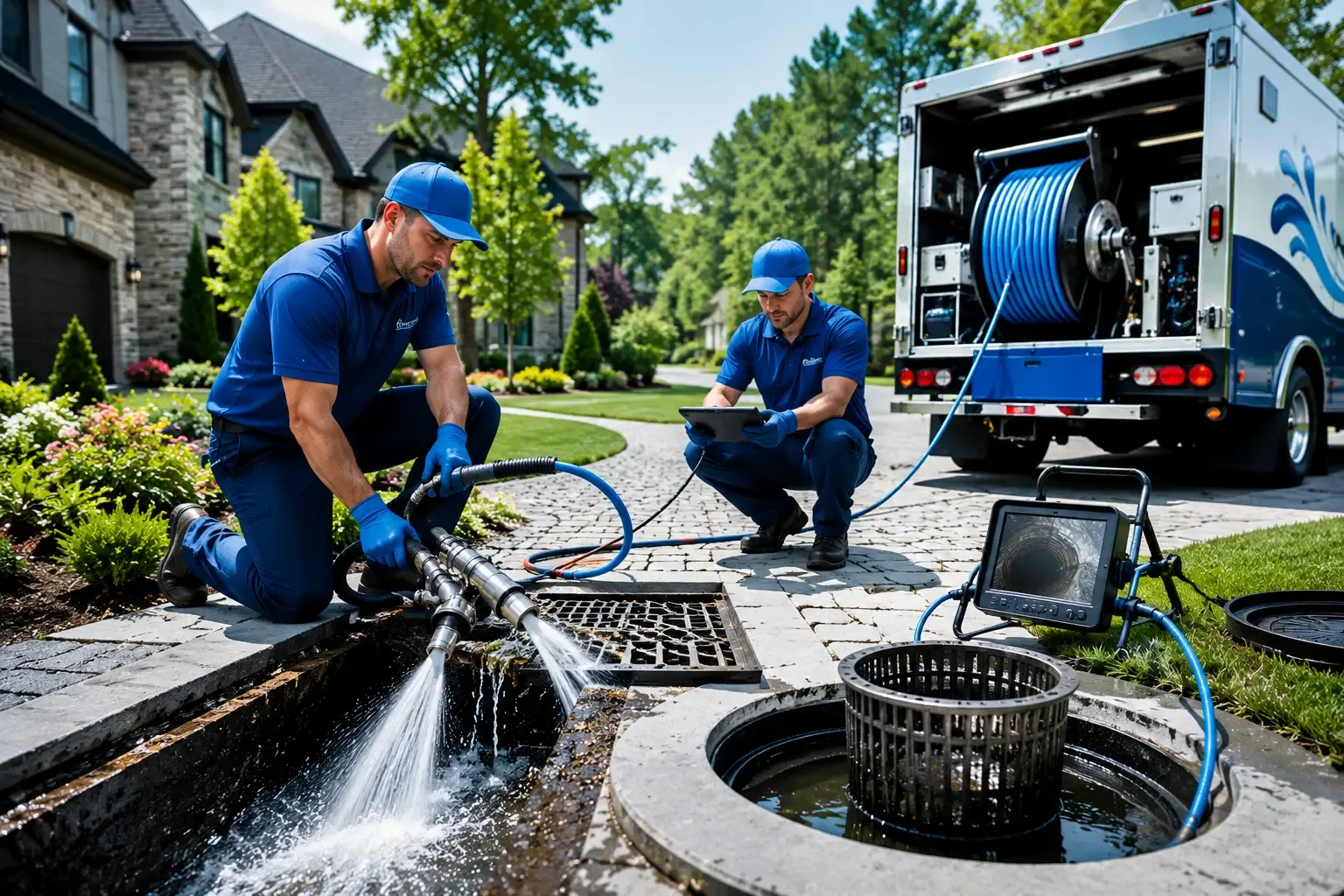 Local outdoor drain cleaning professionals in Saint Albans, VT